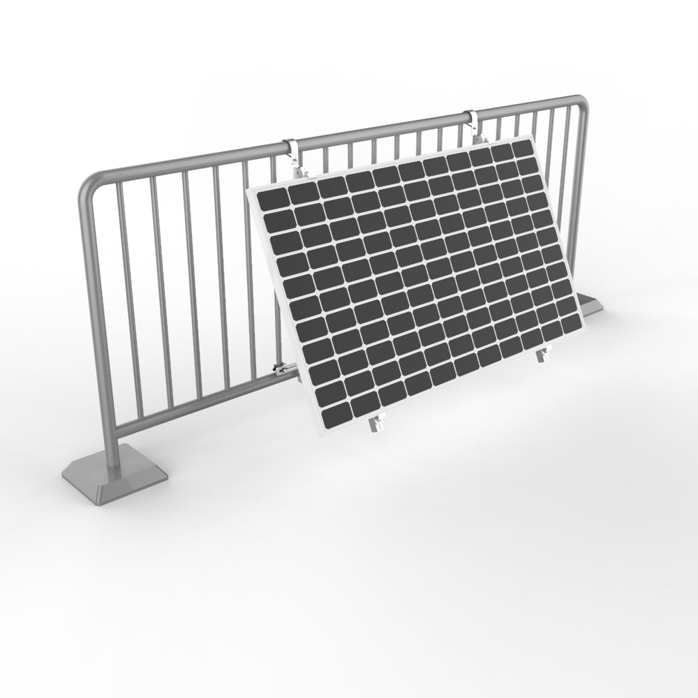 800W Balkonkraftwerk Dalia mit flexibler Halterung (Variante B) - Komplettset inkl. Solar-Module