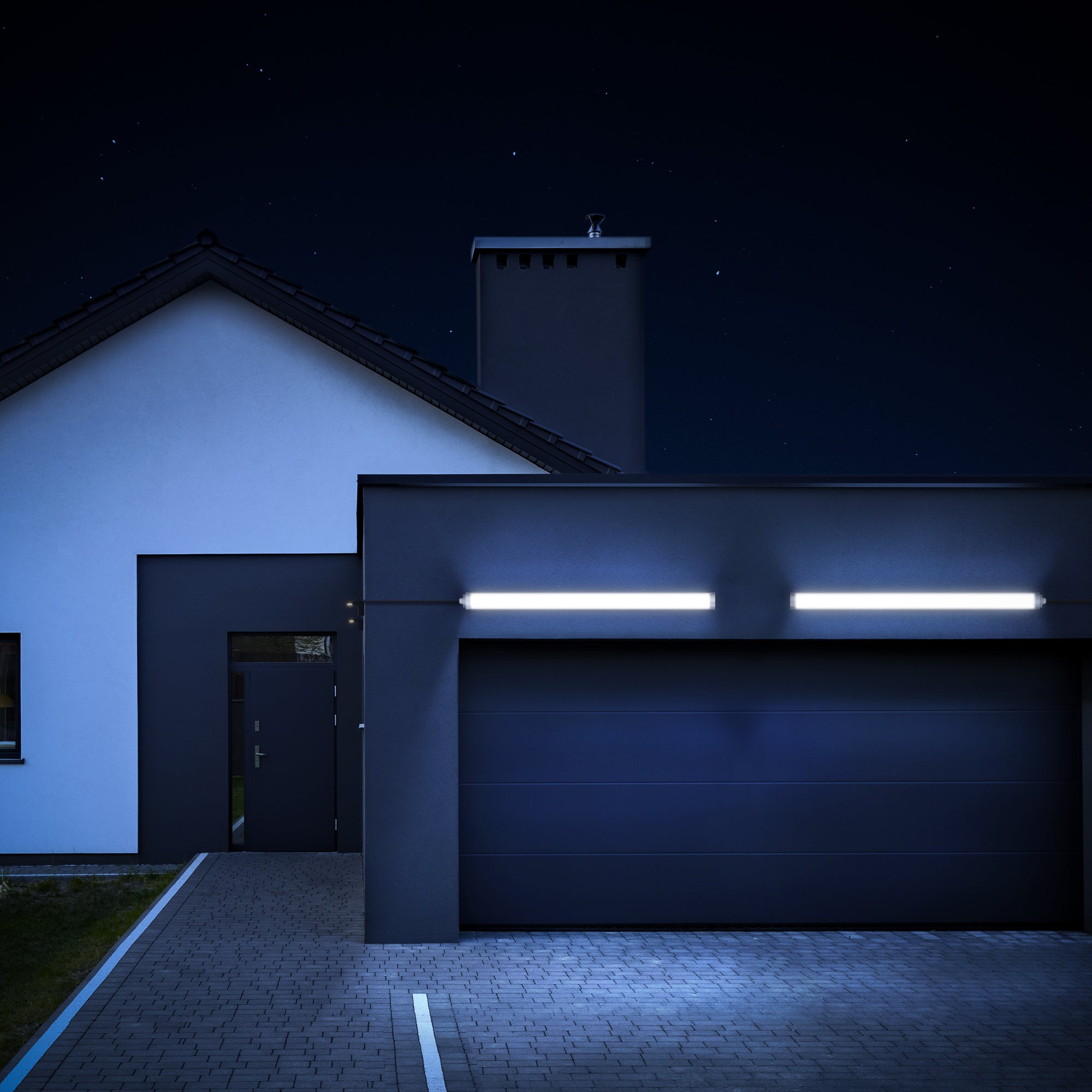 Engel Exton Standard LED Feuchtraumleuchte 60-120cm - IP65 Wasserdicht, mit 5 Jahren Garantie