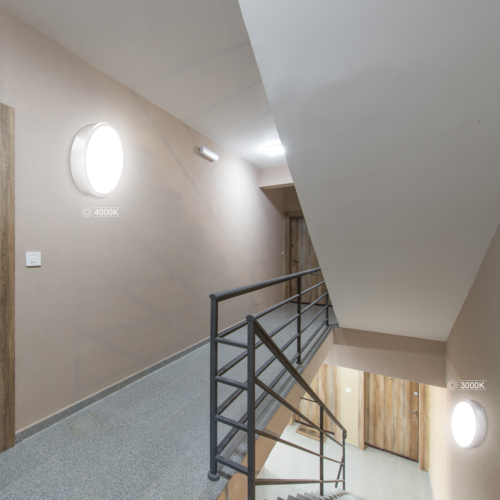 Calla Wand- und Deckenleuchte – Smarte LED-Technologie für jede Umgebung