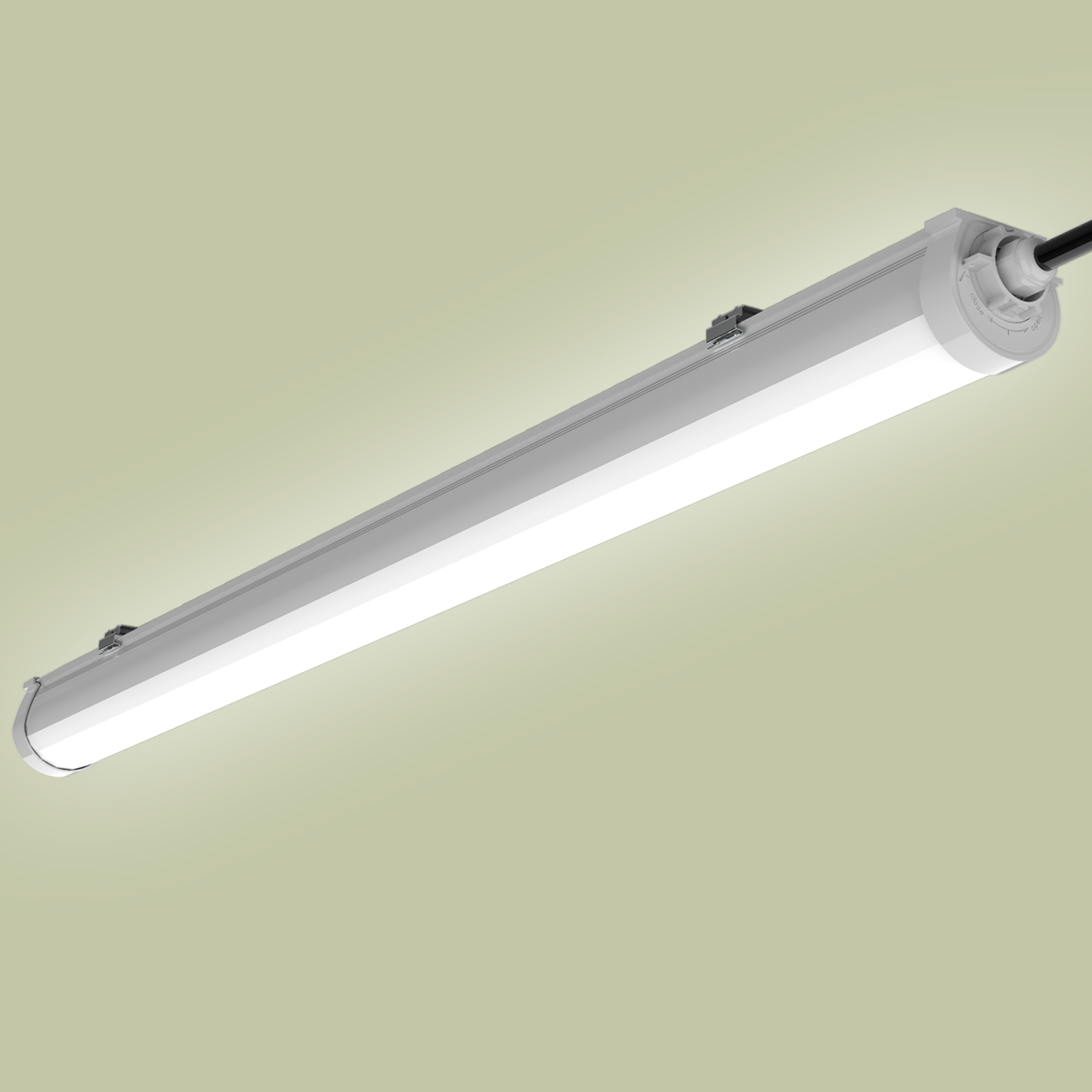 Engel Exton Standard LED Feuchtraumleuchte 60-120cm - IP65 Wasserdicht, mit 5 Jahren Garantie