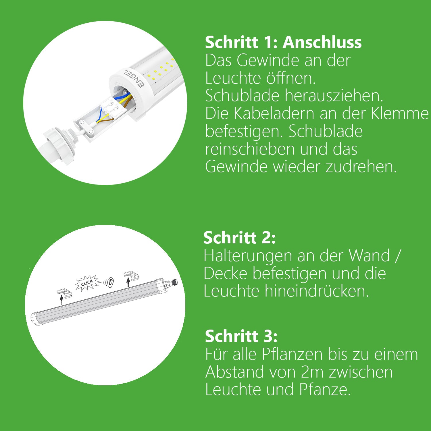 Engel eGrow 3 – Leistungsstarke Vollspektrum-Gartenbauleuchte