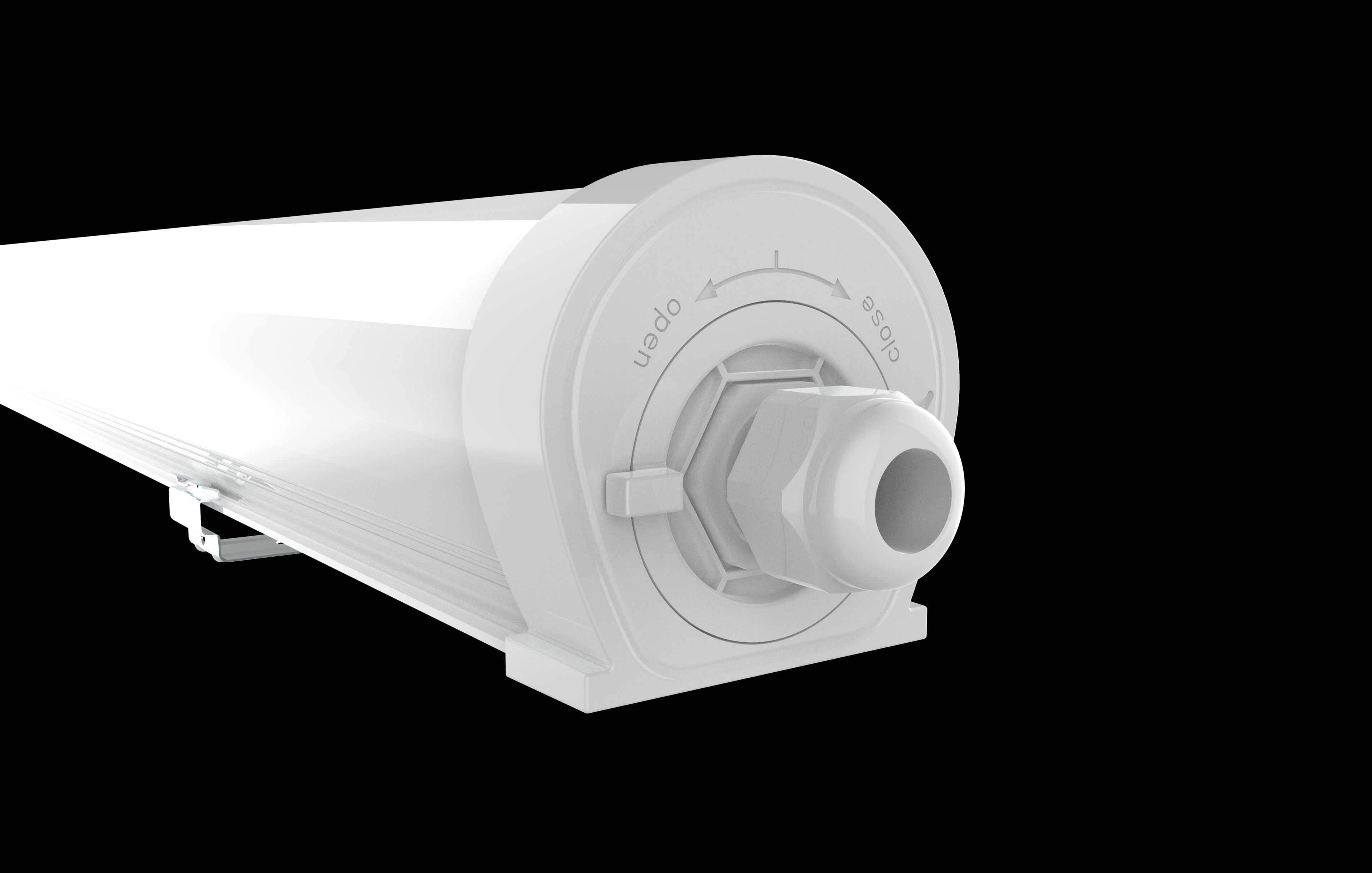 Engel Exton Standard LED Feuchtraumleuchte 60-120cm - IP65 Wasserdicht, mit 5 Jahren Garantie