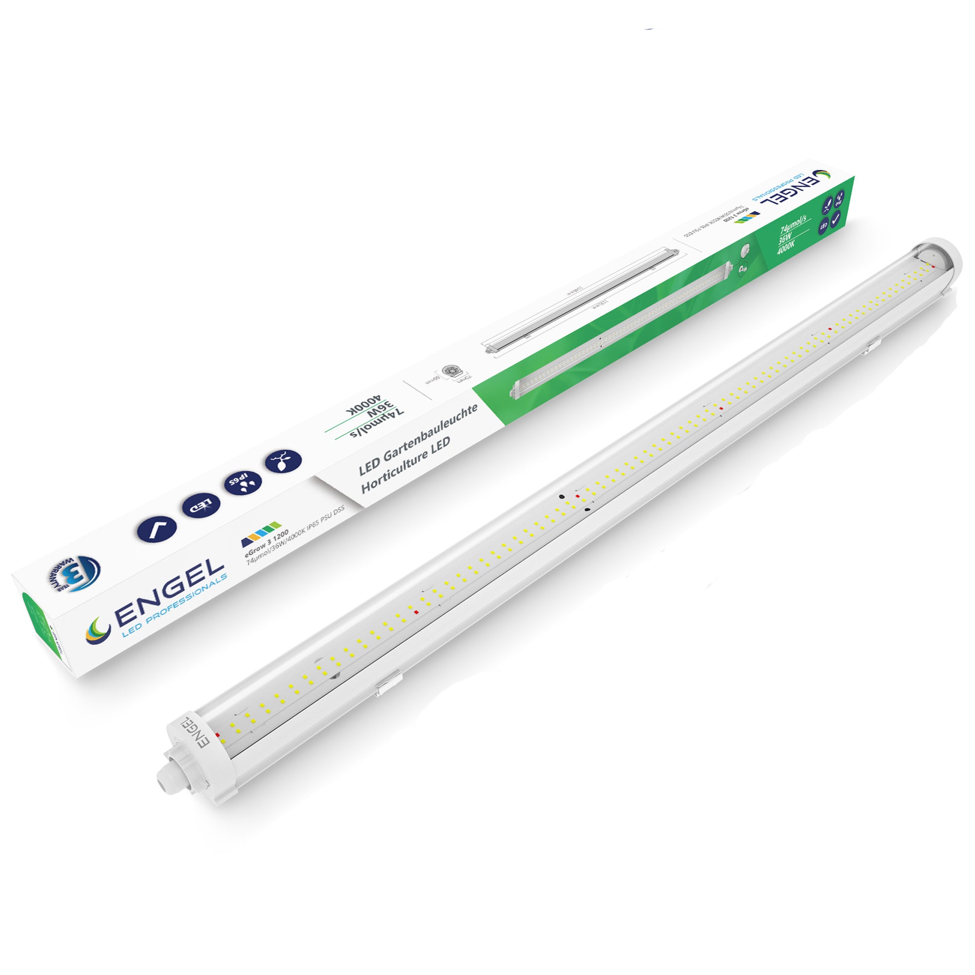 Engel eGrow 3 – Leistungsstarke Vollspektrum-Gartenbauleuchte