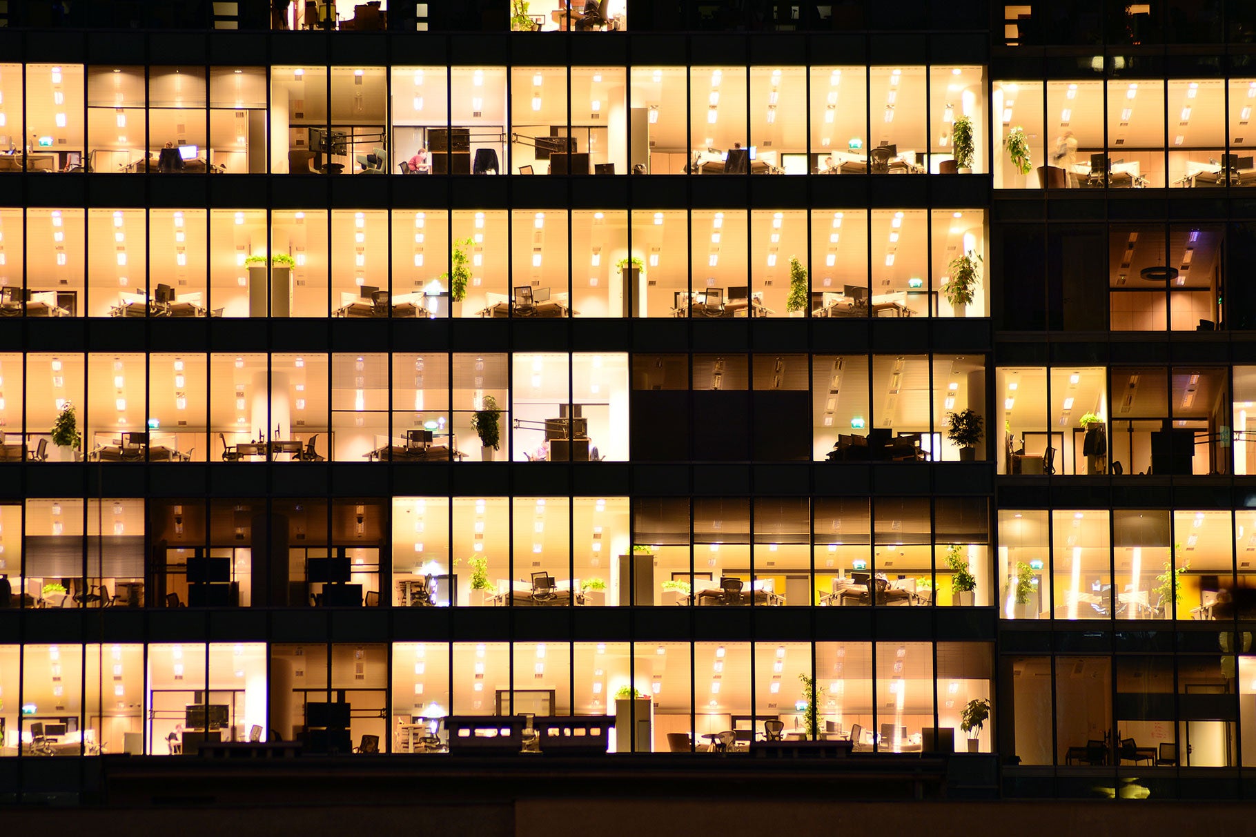 Die richtige Beleuchtung für das Büro